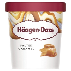 H Daz Salted Caramel Ice Cream 8x460ml