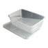 650ml Microwave Clear Plastic Conts + Lids x250